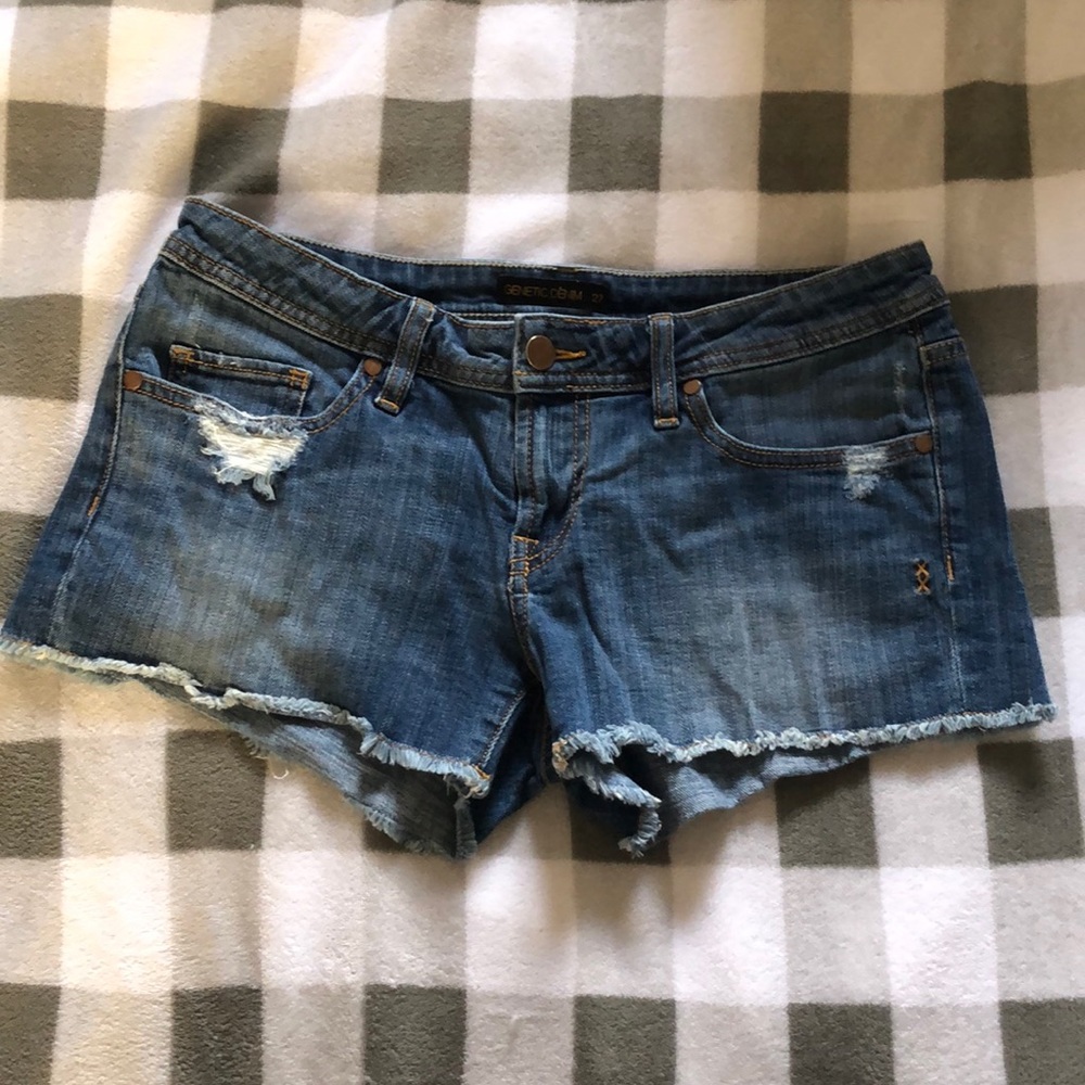 jean shorts